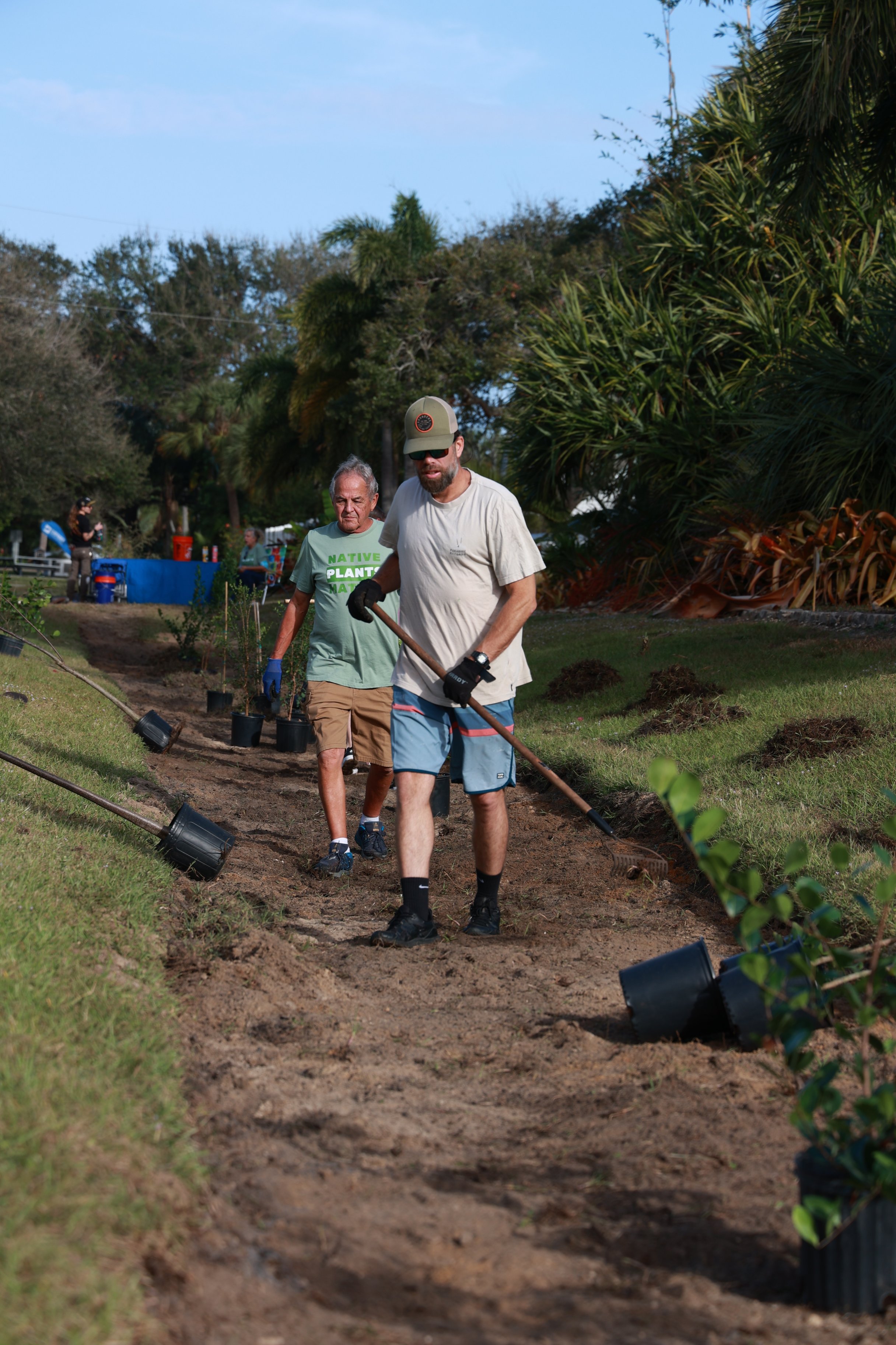 bioswale planting space coast 2024