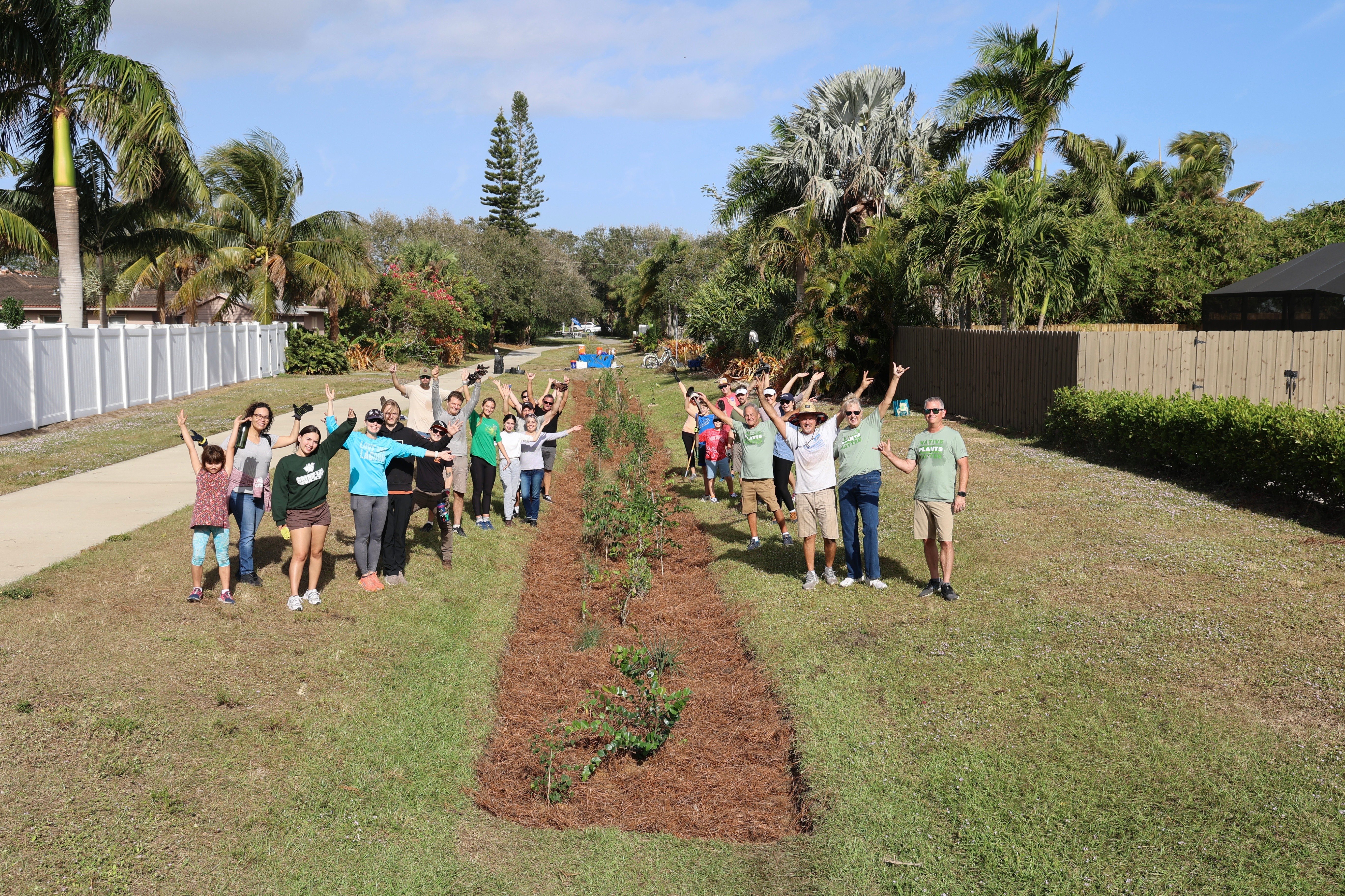 bioswale planting space coast 2024